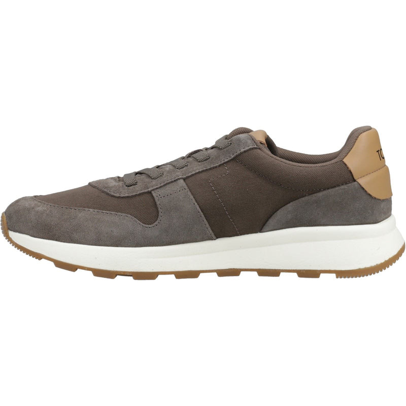 TOMS TRVL Lite Retro Leather Men's Olive Sneakers