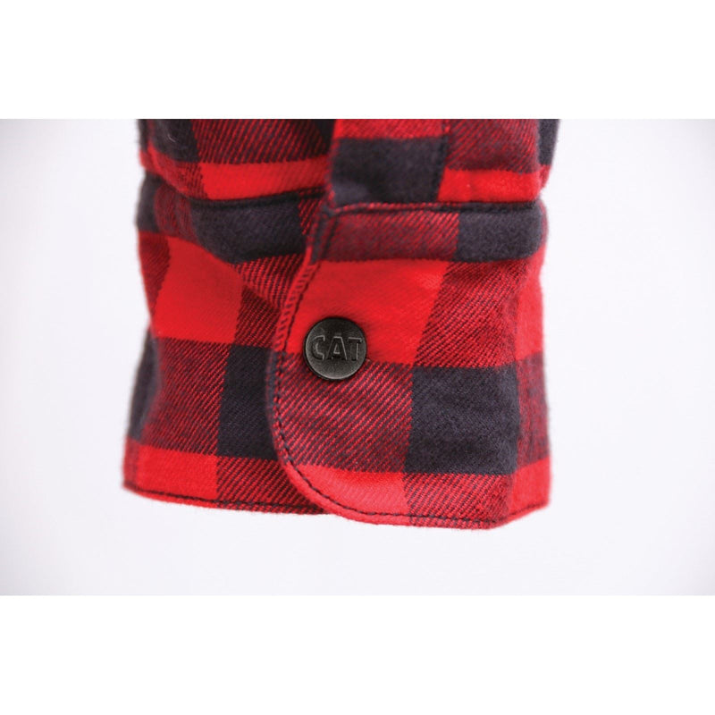 Caterpillar Sequoia Men's Red Fleece Jacket