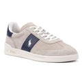 Ralph Lauren Heritage Area Suede Men's Milkshake / Navy Sneakers