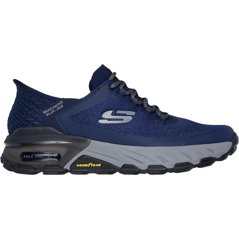 Skechers Max Protect Assembly Textile Men's Navy Hiking Boots