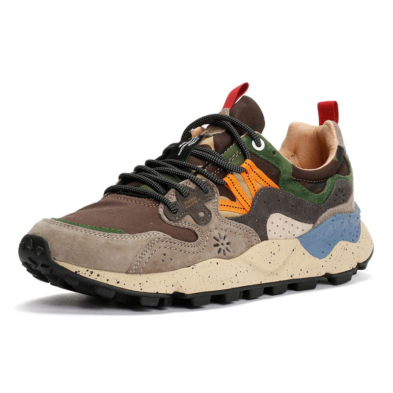 Flower Mountain Yamano 3 Men's Brown/Gray Sneakers