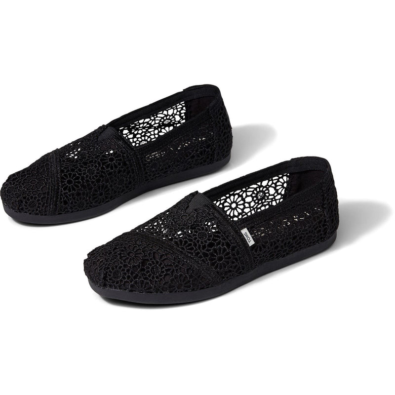 TOMS Alpargata Synthetic Women's Black Espadrilles