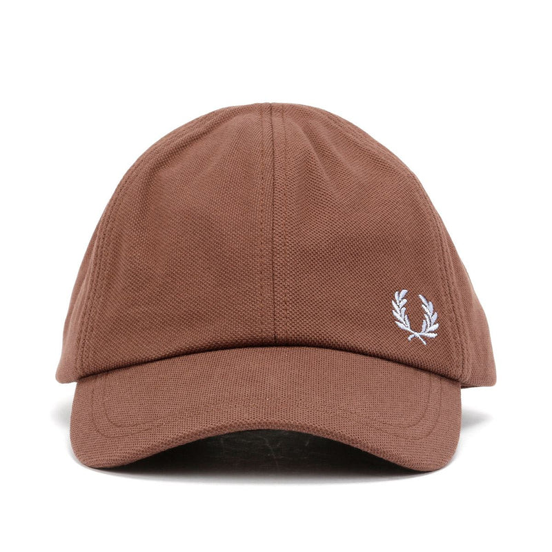 Fred Perry Pique Classic Cotton Brown Caps