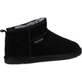 Hush Puppies Ashanti Suede Women's Black Slippers