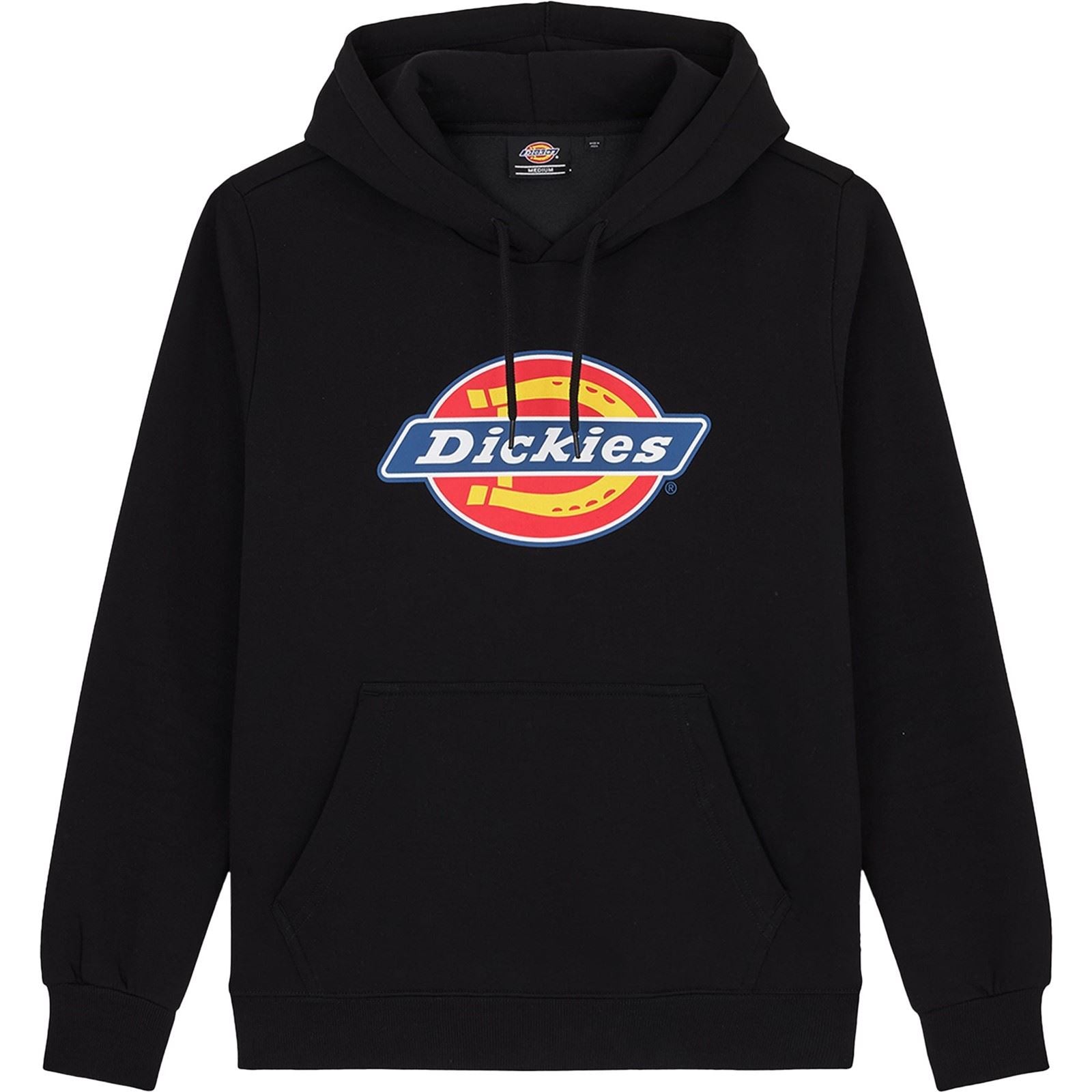 Dickies Icon Logo Synthetic Adults Black Hooded Sweatshirt