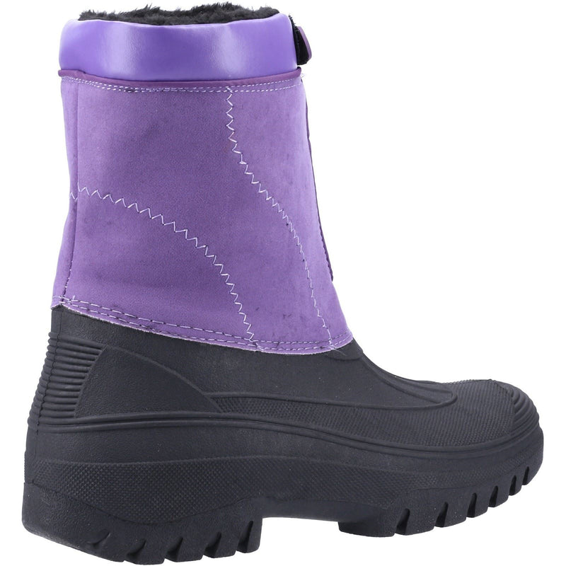 Cotswold Venture Synthetic Purple Wellington Boots