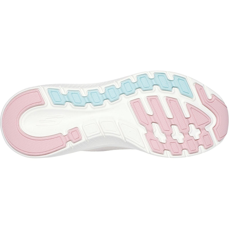 Skechers Arch Fit 2.0 - Easy Chic Textile Women's Natural/Pink Sneakers