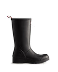 Hunter Play Tall Rubber Women's Black Wellington Boots