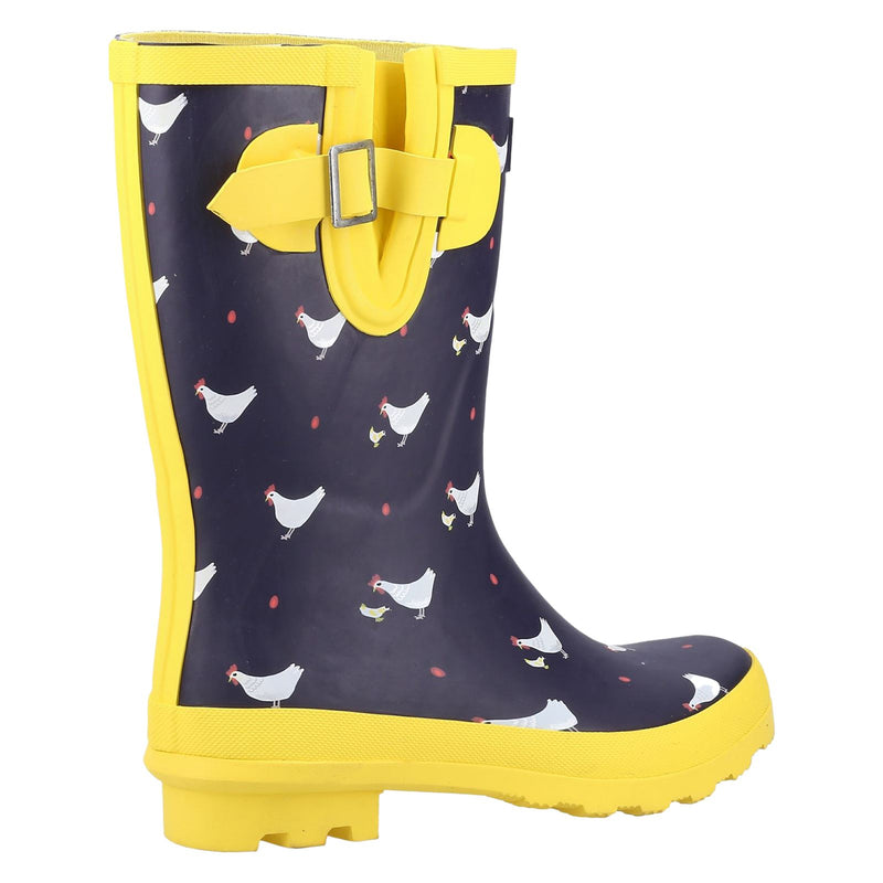 Cotswold Farmyard Mid Rubber Chick Wellington Boots