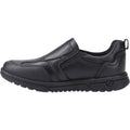 Hush Puppies Sergio Leather Boys's Black Loafers