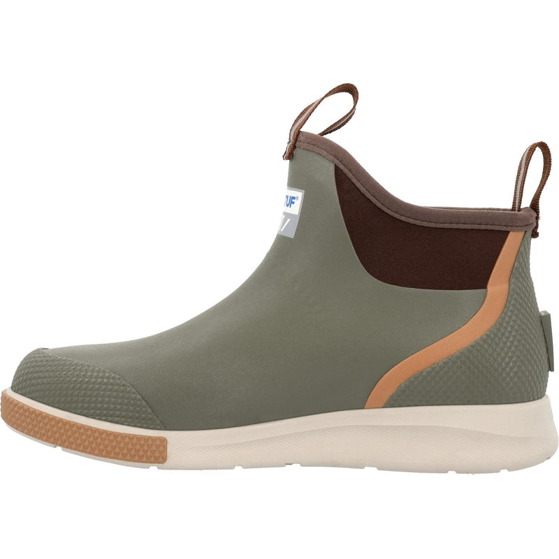 Xtratuf Ankle Deck Sport Synthetic Olive Wellington Boots