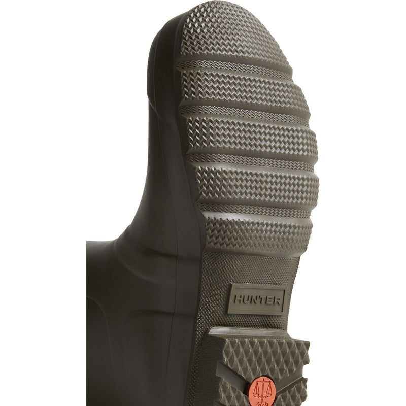 Hunter Original Short Wellington Boots Rubber Men's Chocolate Brown Wellington Boots