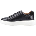 Hush Puppies Whelan Leather Men's Black Trainers