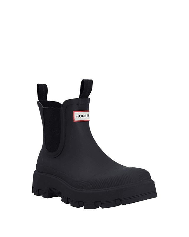 Hunter Elements Chelsea Rubber Women's Black Wellington Boots