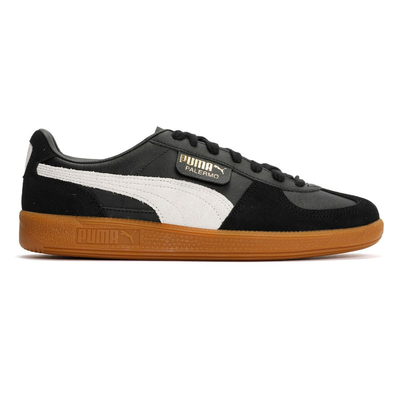 Puma Palermo Leather Black Sneakers