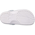 Crocs Classic Glitter Clog Synthetic White Loafers