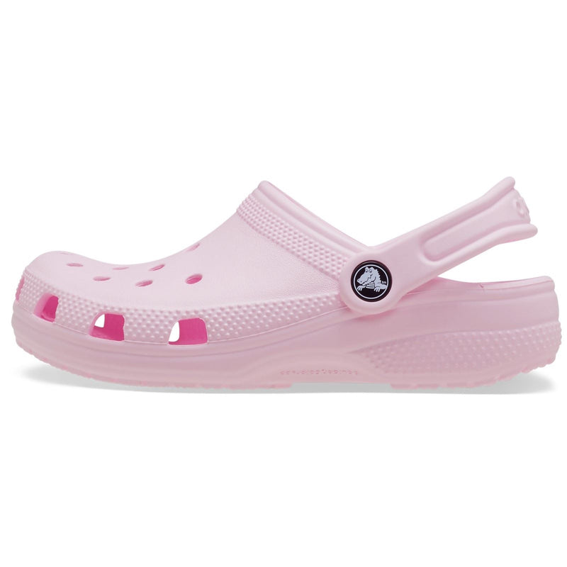 Crocs Toddler Classic Croslite Rubber Pink Milk Loafers
