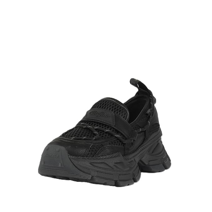 Buffalo Loafer TEC Women's Black Loafers