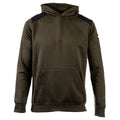 Caterpillar Essentials Synthetic Men's Moss Hooded Sweatshirt