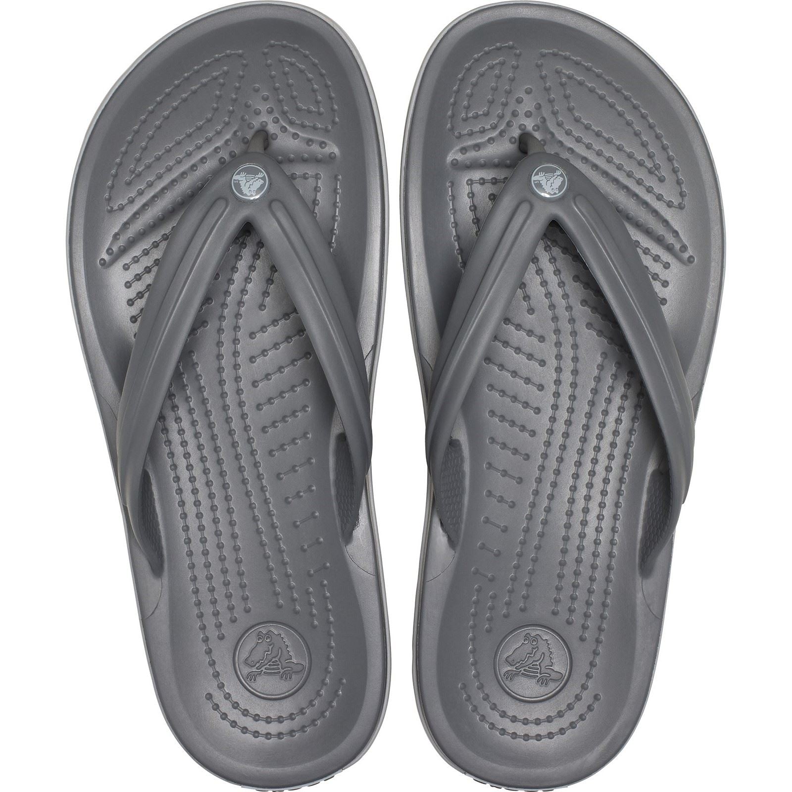 Crocs Crocband Thermoplastic Slate Grey/Smoke Flip Flops