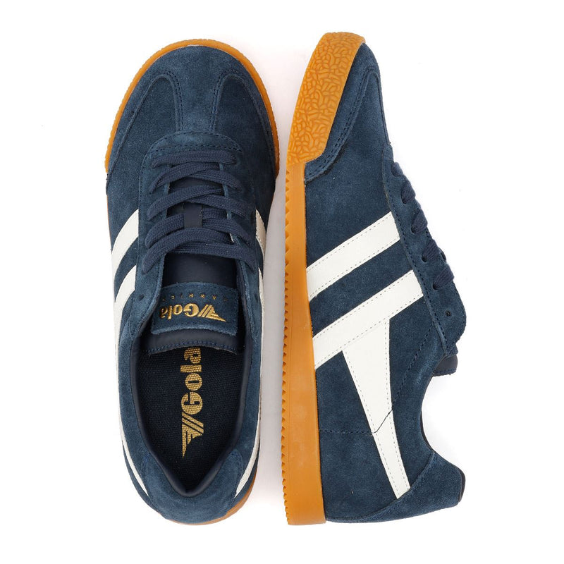 Gola Harrier Suede Women's Navy/White Sneakers
