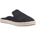 TOMS Santiago Mule Textile Women's Black Metallic Slippers