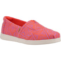 TOMS Alpargata Plus 100% Cotton Women's Flame Espadrilles