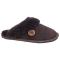 Cotswold Lechlade Leather Women's Chocolate Mules