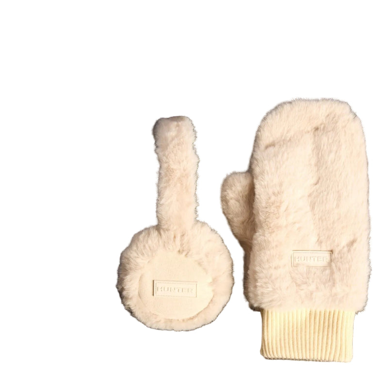 Hunter Blackmuir Sherpa Ear Muffs/Mittens Box Unisex Adults Ear Muffs & Mittens Set - One Size