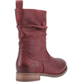 Hush Puppies Emilia Leather Women's Burgundy Winter Mid Calf Boots