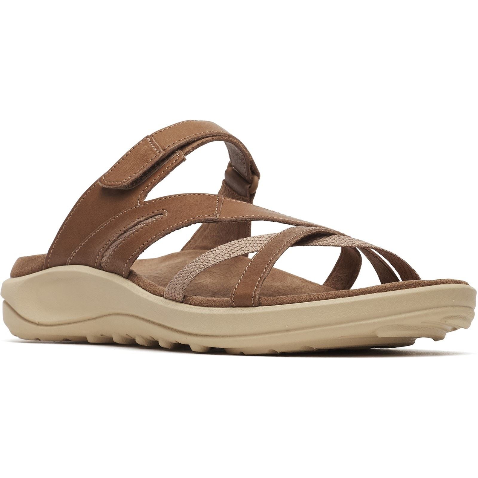 Merrell District 4 Leather Women's Mocha Sandals