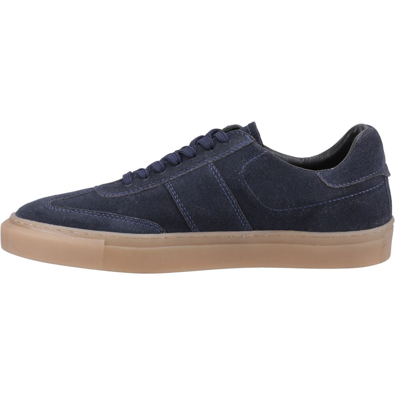 Hush Puppies Riley Suede Men's Navy Suede Sneakers