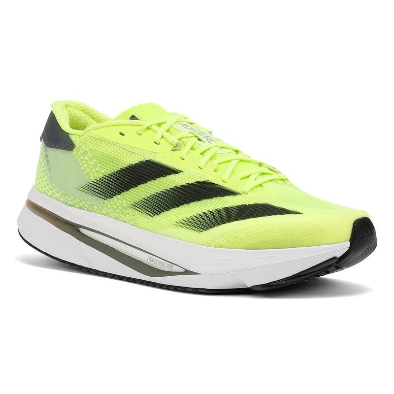 Adidas Adizero SL2 Men's Neon Green/Silver Sneakers