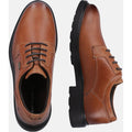 Hush Puppies Pearce Leather Men's Tan Lace-Up Shoes