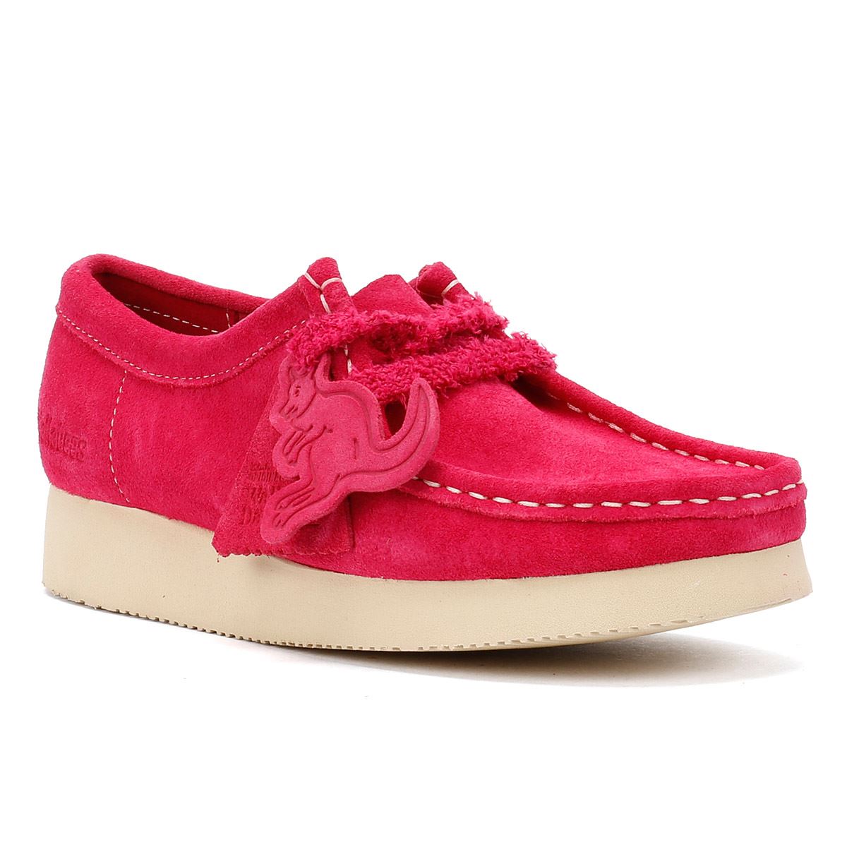 Clarks Originals Wallabee Day Suede Women's Pink Shoes