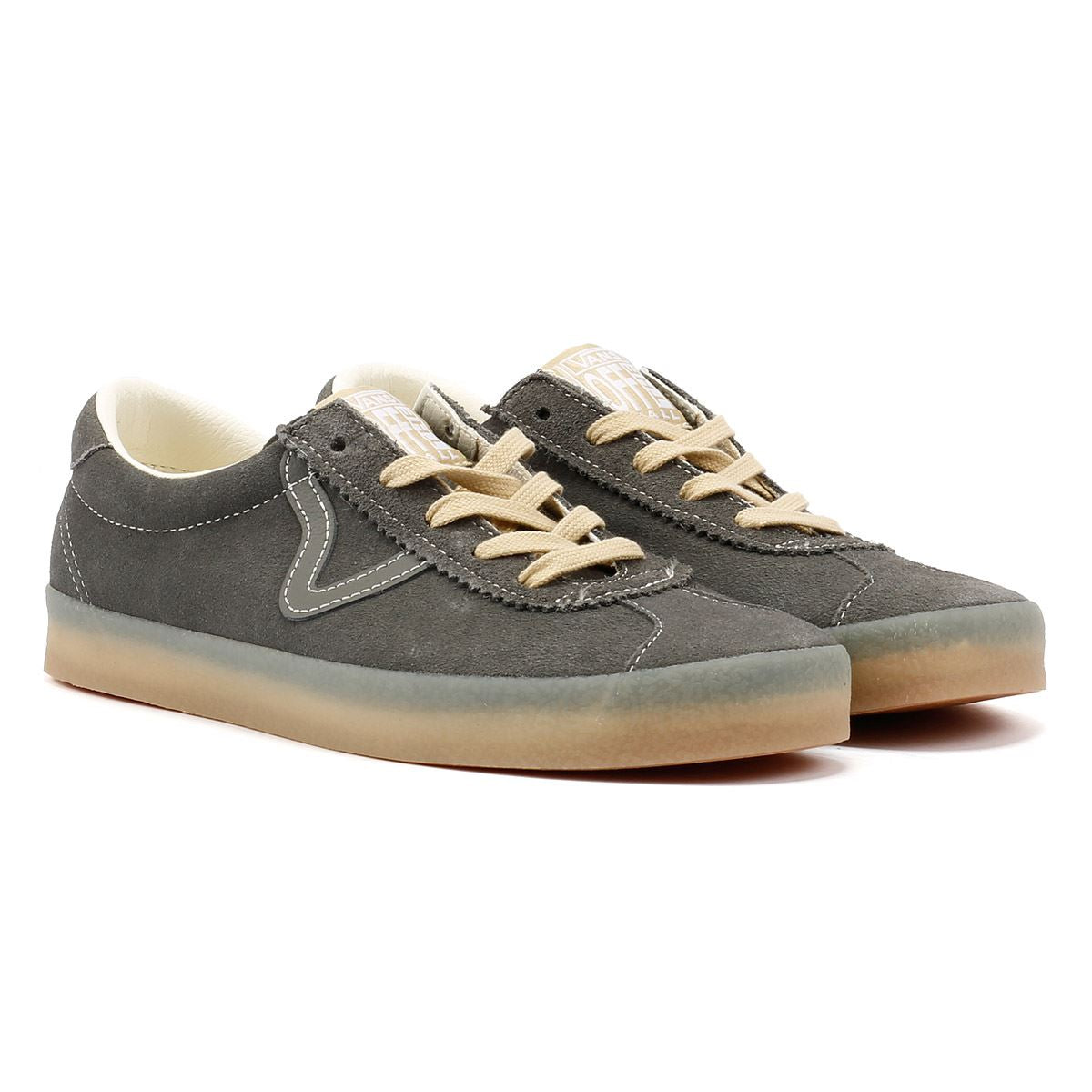Vans Sport Low Crepe Suede Pewter Sneakers