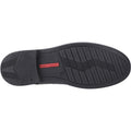 Hush Puppies Tim Monk Leather Boys's Black Shoes