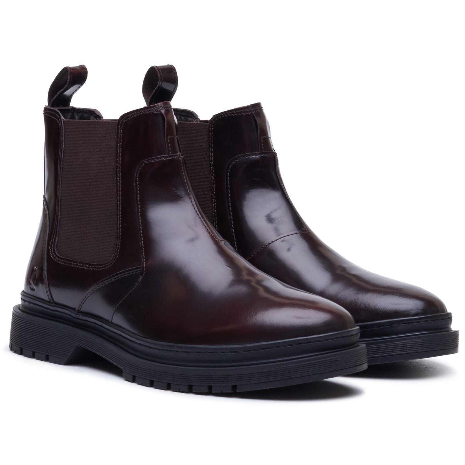 Hush Puppies Jamie Leather Men's Bordeaux Boots