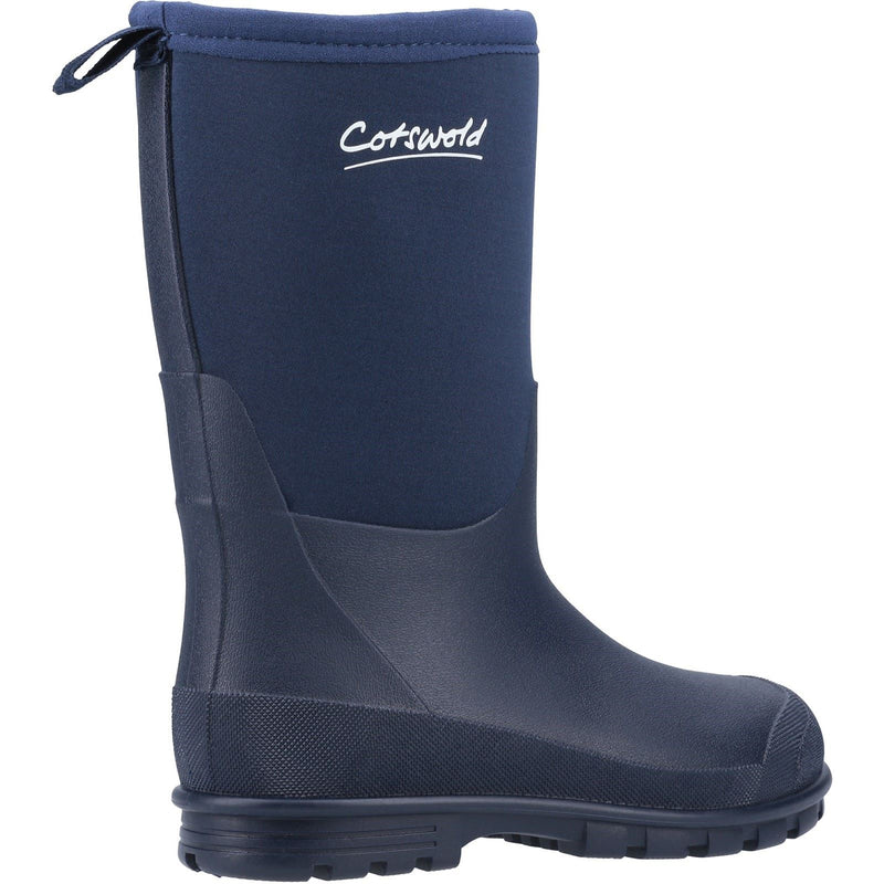 Cotswold Hilly Synthetic Navy Wellington Boots