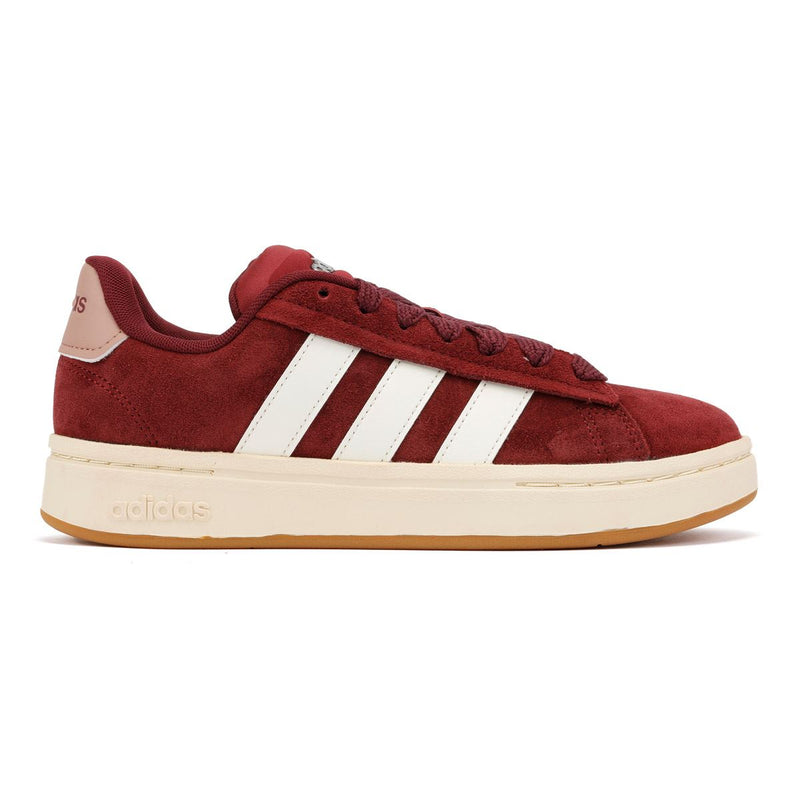 Adidas Grand Court Alpha 00s Women's Burgundy/White Sneakers
