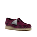 Clarks Originals Wallabee Harris Tweed Women's Purple Shoes