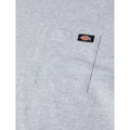 Dickies Pocket Long Sleeve Cotton Men's Grey T-Shirt
