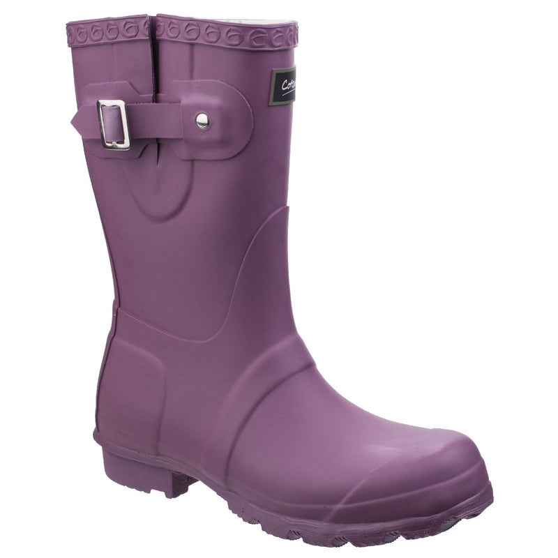 Cotswold Windsor Rubber Women's Purple Wellington Boots