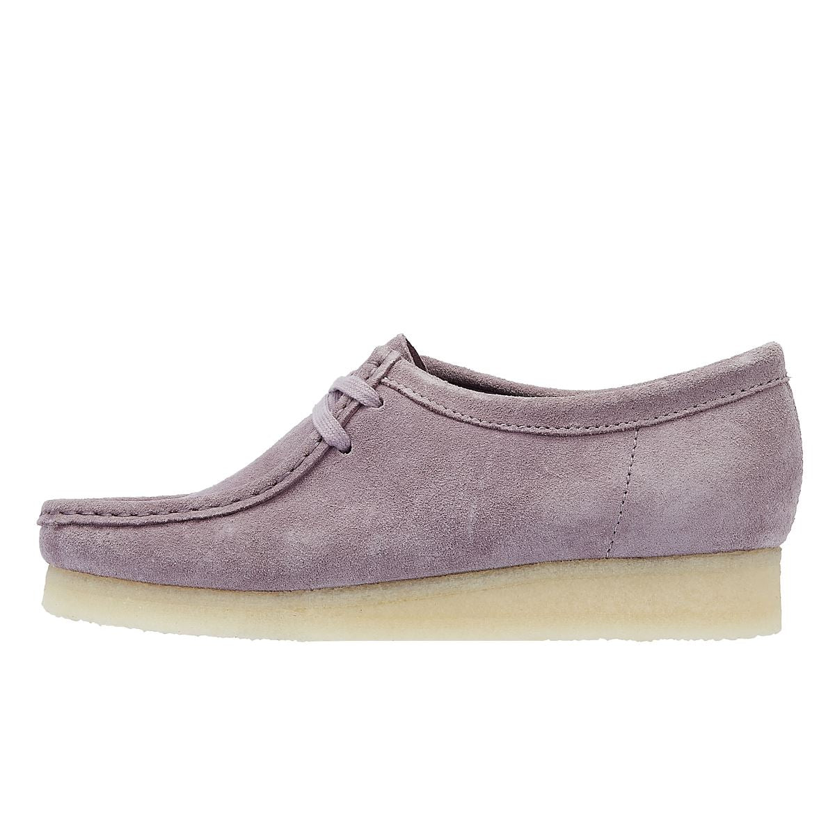 Clarks Originals Wallabee Suede Women's Mauve Comfort Shoes