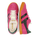 Gola Elan Suede Women's Fuchsia/Black/Evergreen Sneakers