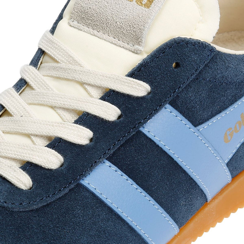 Gola Elan Suede Women's Navy/Vista Blue/Sun Sneakers