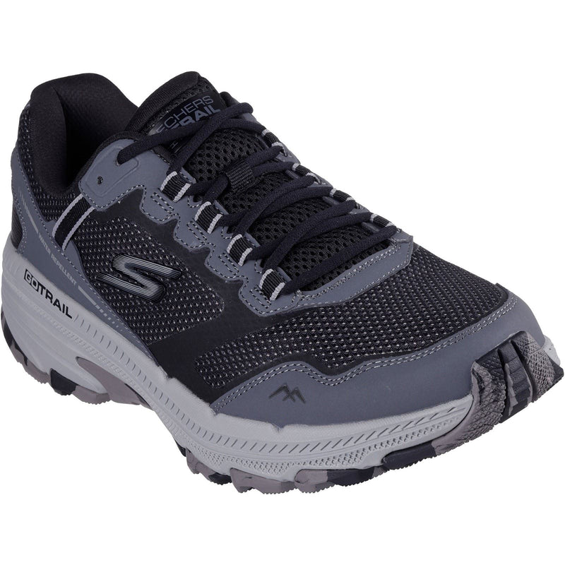 Skechers Performance GO RUN Trail Altitude 2.0 Marble Rock 3 Leather Men's Black/Grey Sneakers