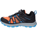 Hi-Tec SCRAPPY LOW WP JR Synthetic Black/Blue Danube/Flame Hiking Boots