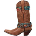 Durango Crush Faux Leather Women's Brown Boots