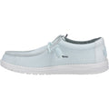 HEYDUDE Wally Sport Mesh Polyester/Spandex/Nylon Men's Skyline Boat Shoes